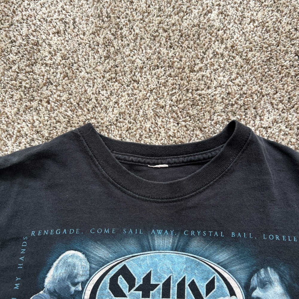 Styx 2012 North American Tour T Shirt Size Medium black Rock Music - Picture 5 of 6